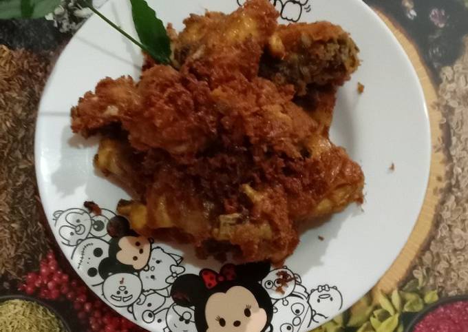 "Ayam goreng bumbu wangi"👍🏼😘❤️