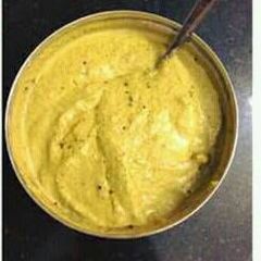 A picture of Maida ki chutney.