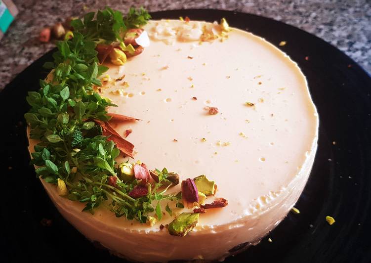 Tarta fria de Mandarina