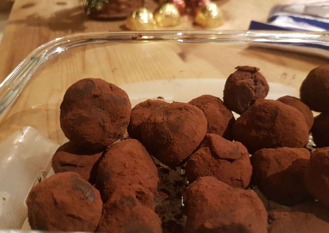 Truffes au chocolat de Cyril Lignac