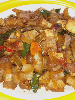 Foto resep Tumis Kikil Tahu Cabe Ijo