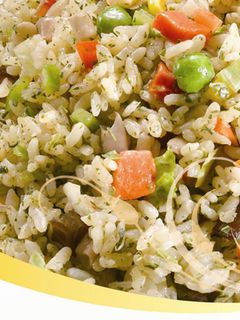 【家樂福廚房】香椿素肉燥炒飯(素) 的食譜成品照片