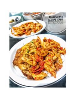 Foto resep Ayam suwir sambal jeruk