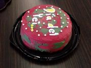 Una foto de pastel red velvet