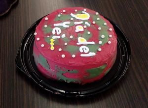 Una foto de Delicioso pastel red Velvet
