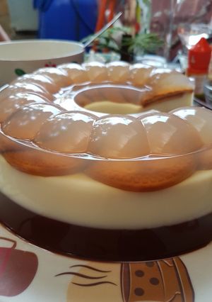 Foto resep Puding Regal 3 lapis