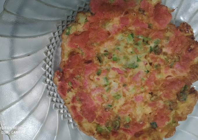 Resep Telur Dadar Kornet Anti Gagal