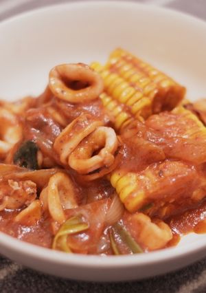 Foto resep Cumi Saos Padang