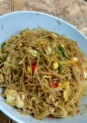 Foto resep Mawut mihun jagung pedessss manis anak kos