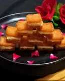 Shahi Tukda Creamy Toast Sandwich
