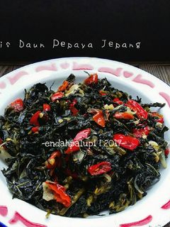 Foto resep Tumis Daun Pepaya Jepang