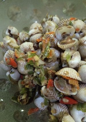 Foto resep Tumis kerang pedas