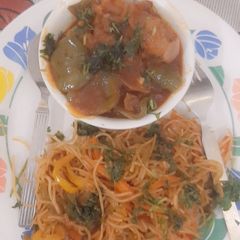 Yummylicious Chowmein Manchurian A picture of Yummylicious Chowmein Manchurian.