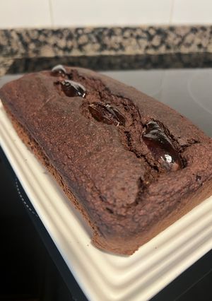 Una foto de Budín de chocolate vegano