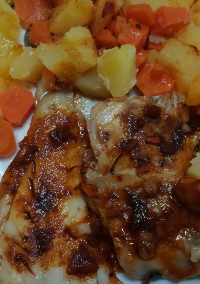 Una foto de Abadejo a la gallega