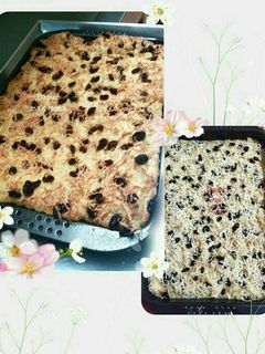 Foto resep Podeng roti tawar panggang keju kismis