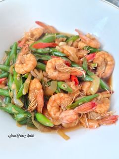 Foto resep Tumis Udang Buncis
