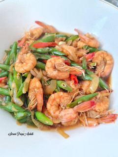 Foto resep Tumis Udang Buncis