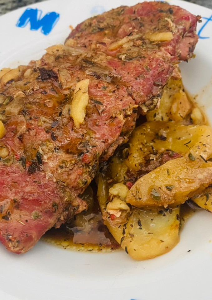 Una foto de Costillas al horno