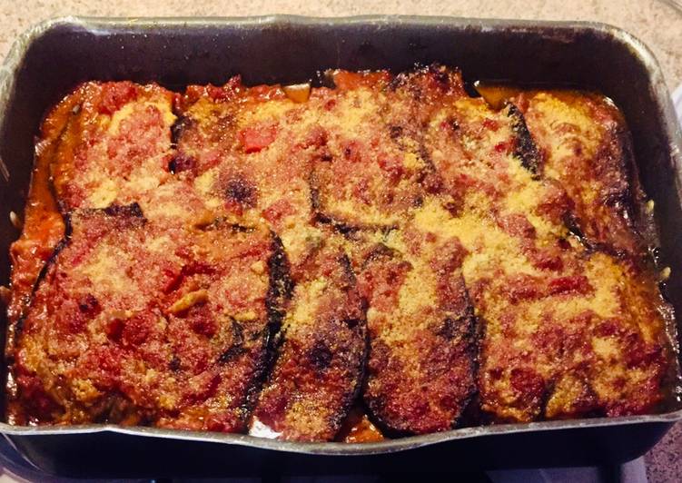 Recipe of Any-night-of-the-week La mia parmigiana di melanzane