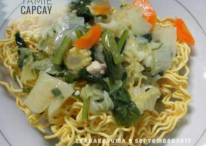 Resep Tamie Capcay simple oleh Tyara Kesuma - Cookpad