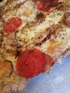 Una foto de Pizza con masa de avena 🤩