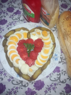 عکسی از دستور ساندویچ ❣️عشقولانه❣️