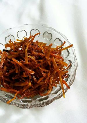 Foto resep Kripik ubi jalar pedas manis