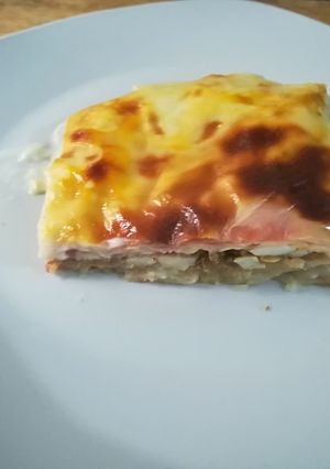 Una foto de Pastel de papas relleno con carne