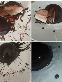 Foto di Bavarese ai 3 cioccolati