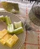 Jugo de apio, piña, chía y sábila
