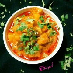 A picture of Brinjal Potato dry.