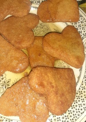 صورة لوصفة مثقبة بالسميد رطب