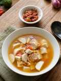 Bakso Ikan kuah tomat