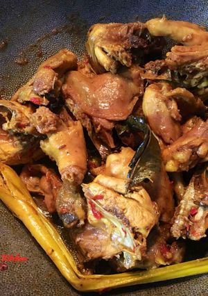 Foto resep Ayam Kampung masak Kunyit Asem