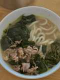 Mỳ udon rong biển thịt bò