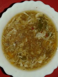 होममेड चिकन स्वीट कॉर्न सूप (Homemade chicken sweet corn soup recipe in hindi) रेसिपी मुख्य फोटो