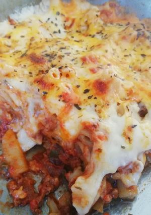 A picture of Mince Macaroni Pasta.
