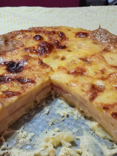 Una foto de Tortilla de patata rellena al horno