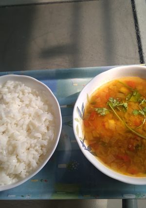 A picture of Tuvar dal.