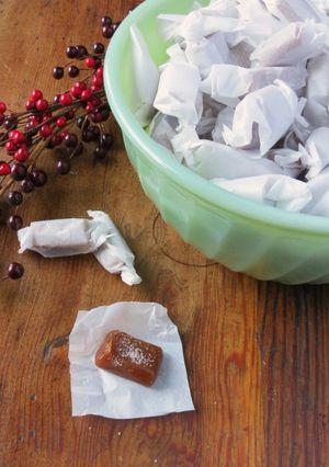 A picture of Truffle-Sea Salt Caramels.