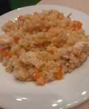 Плов з куркою (з булгуру)