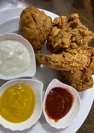 صورة لوصفة فراخ كنتاكي 😋😋 على اصولها 👌👌