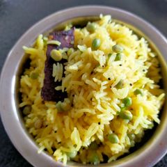 A picture of Green Pigeon Pulao.