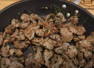 Konfittált csirkezúza recept fotója