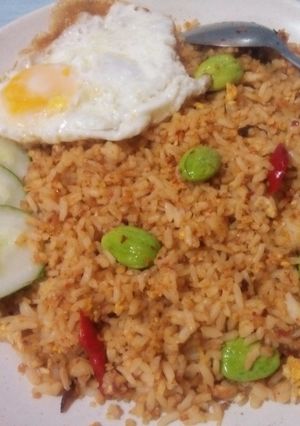 Foto resep Nasi goreng petai pedas