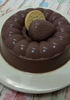 Foto resep Puding Coklat Susu