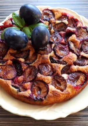 Szilvás pite - gluténmentes recept fotója