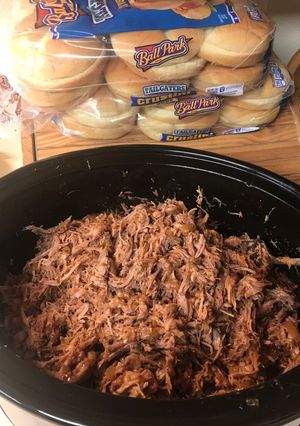A picture of Pulled Pork Sandwiches.