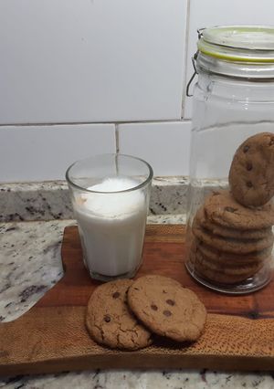 Una foto de Cookies con chips de chocolate